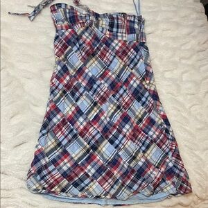 LOFT Plaid Women's Skirt - Red, Blue, Yellow